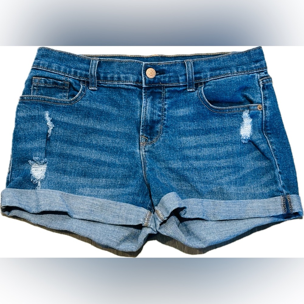 Old Navy Denim Blue Women's Shorts -- Size 4 - Picture 1 of 4